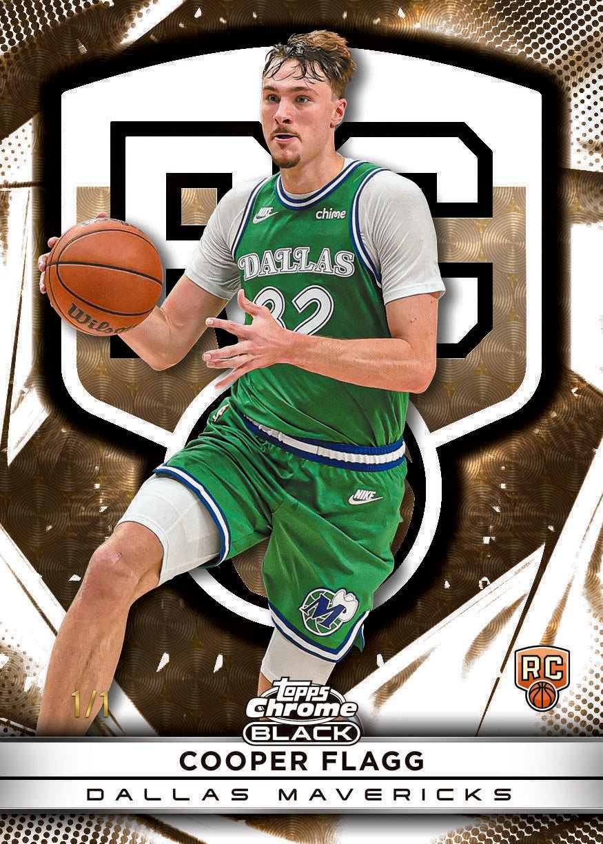 2025/26 Topps Chrome Black Basketball Hobby Box - Image 12