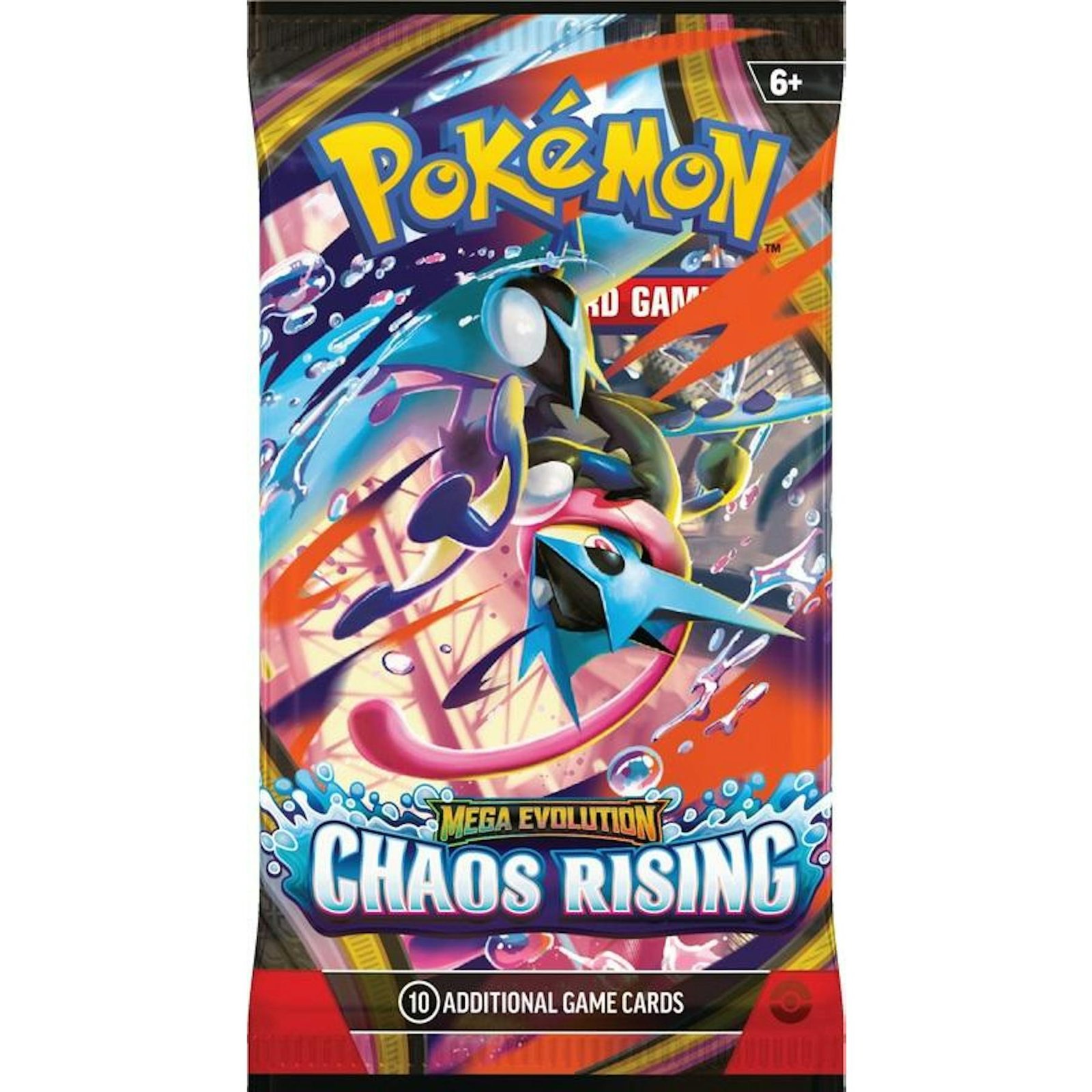 Pokemon Mega Evolution: Chaos Rising 6-Pack Booster 25-Bundle Case - Image 4