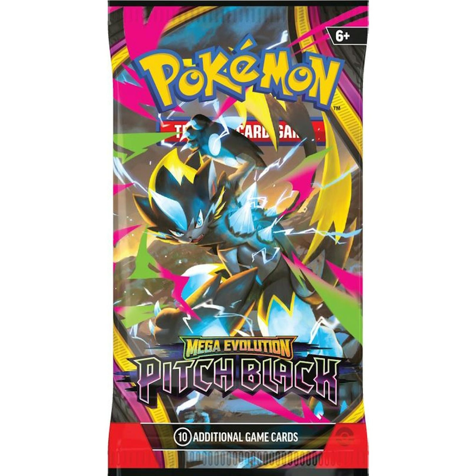 Pokemon Mega Evolution: Pitch Black 6-Pack Booster 25-Bundle Case - Image 2