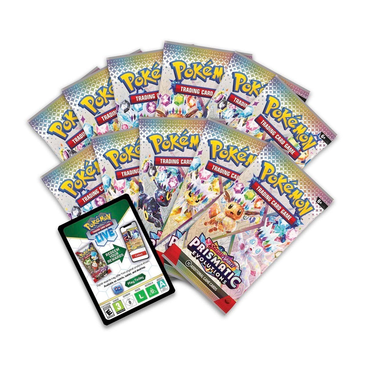 Pokemon: Scarlet & Violet Prismatic Evolutions Pokemon Center Elite Trainer Box - Image 4