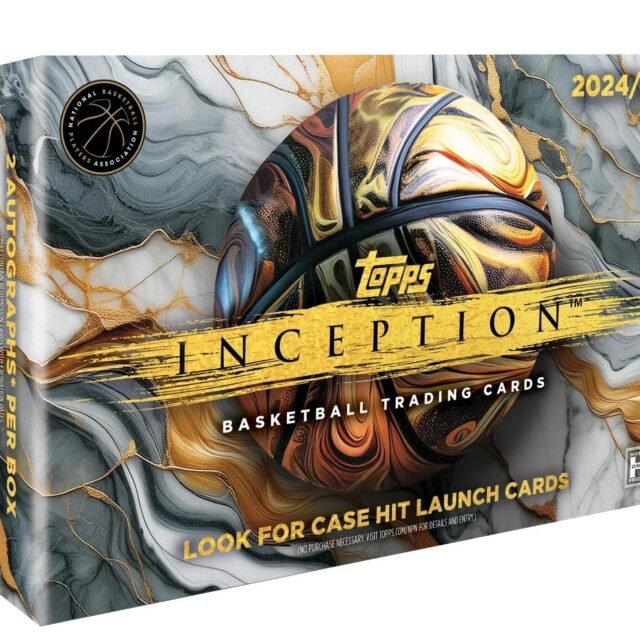 2024-25 Topps Inception Basketball Hobby Box 8 Box Case