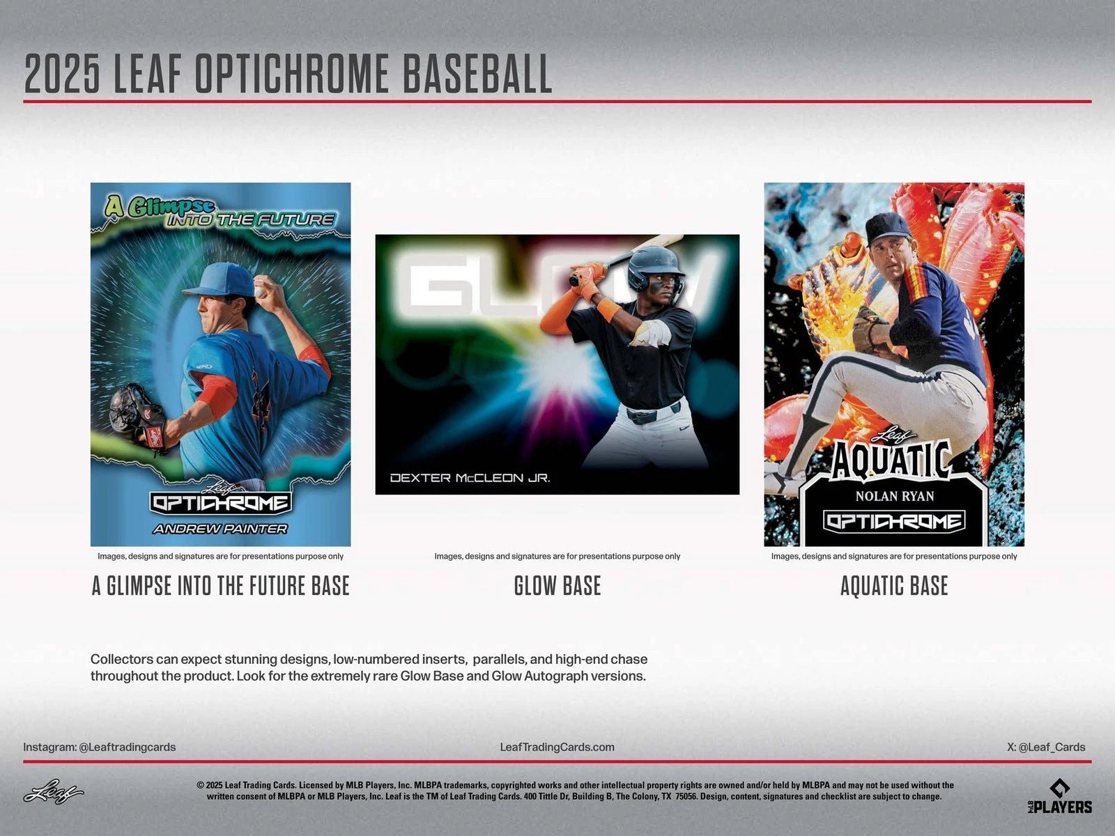 Leaf Optichrome Baseball 2025 Hobby Box - Image 5